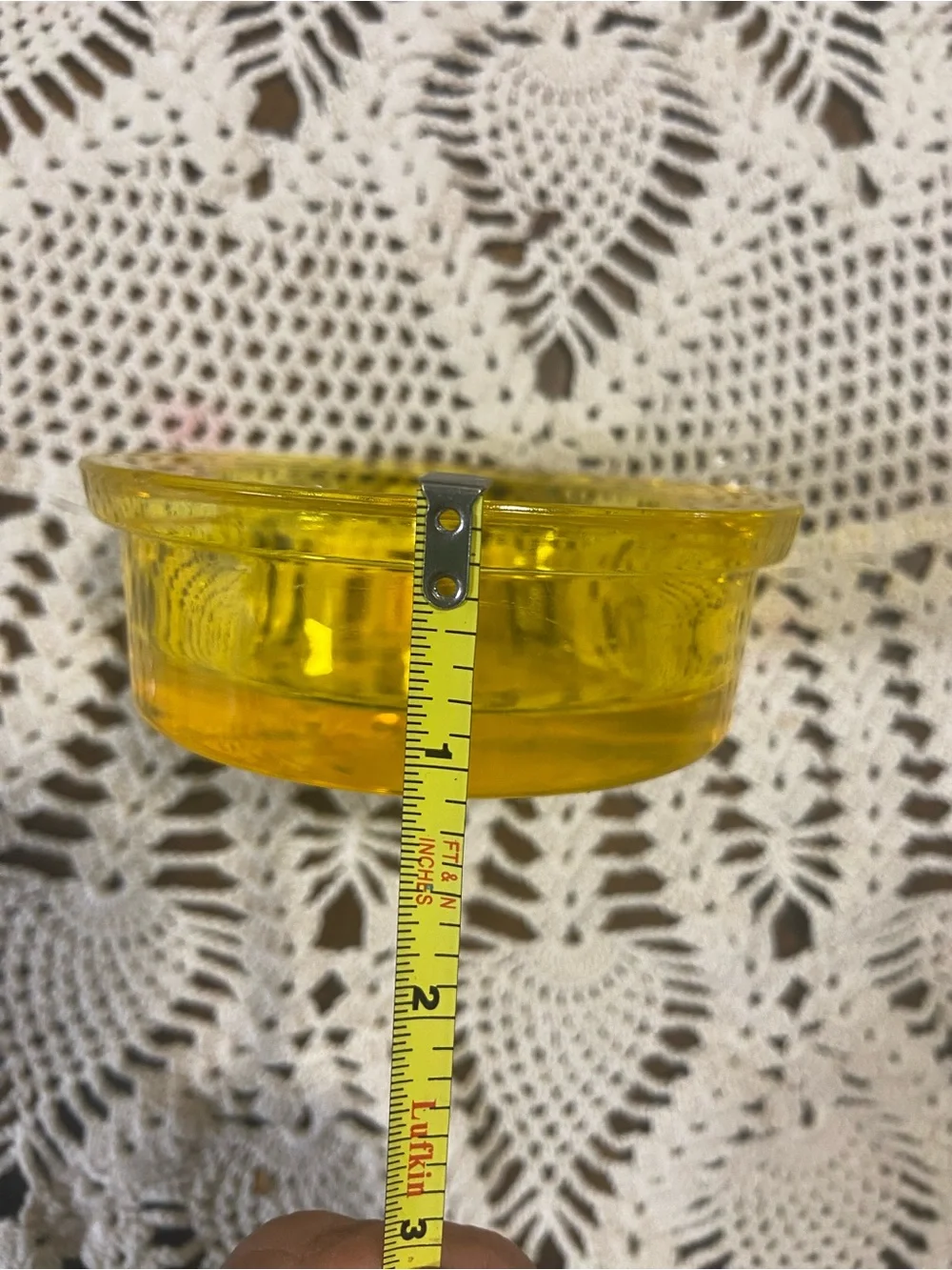 IKEA Vintage Amber Yellow & Green Glass Bowls Set of 4 Made in Poland